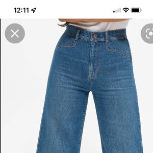 Gap Wide-Leg Sky High Jeans